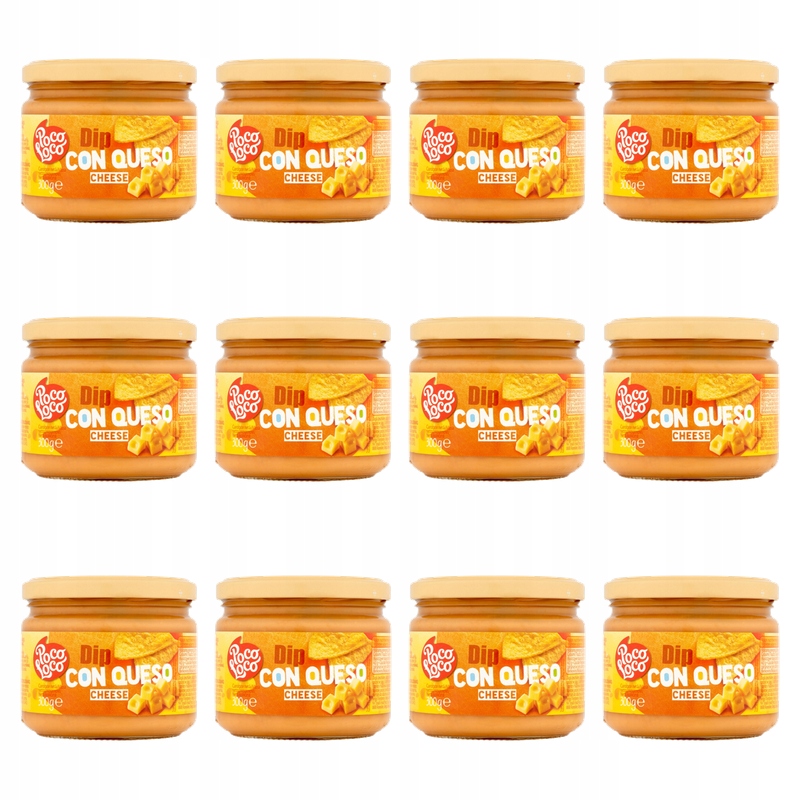 Poco Loco Dip Con Queso-Cheese 300g X12