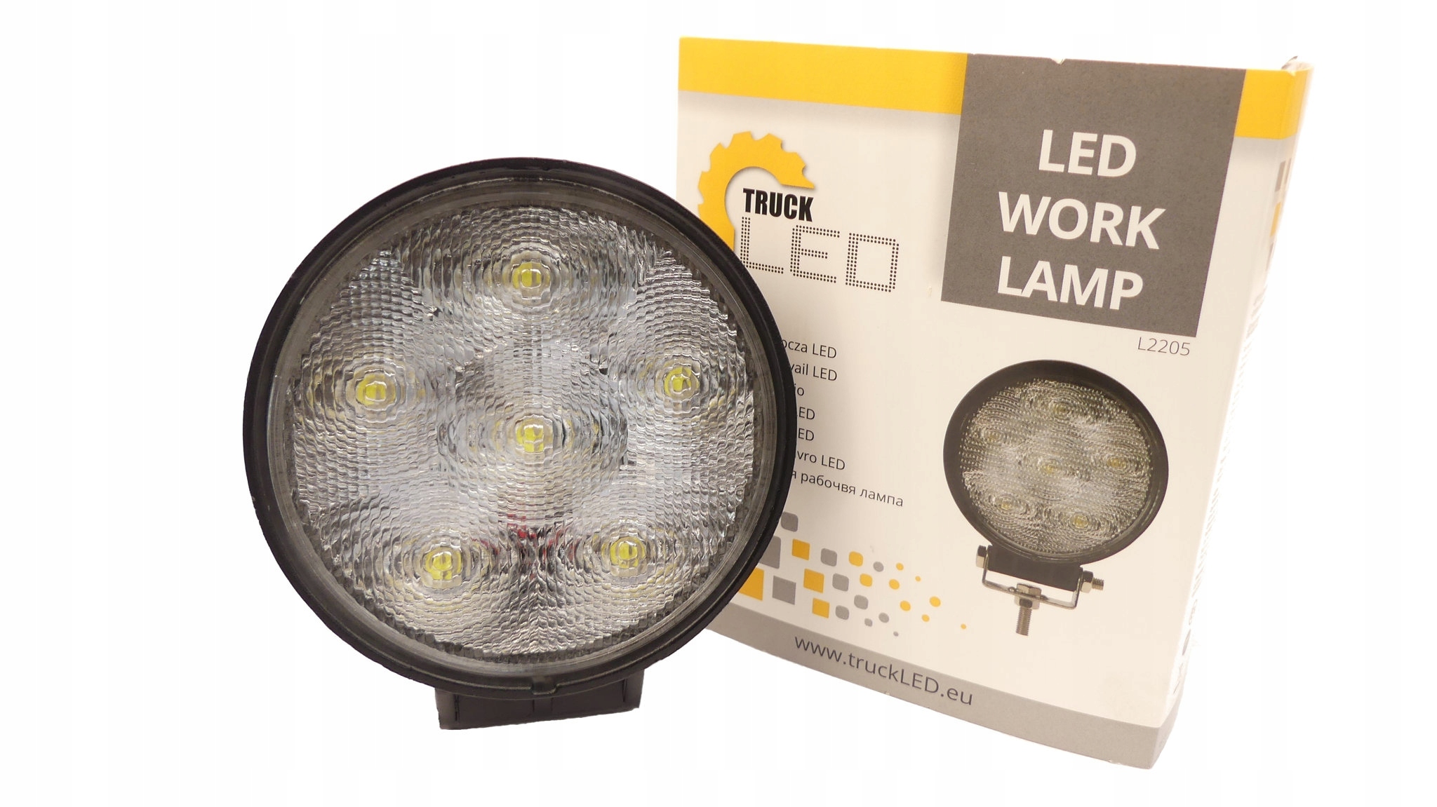 

Lampa robocza 5 led 15w 9-32v 1100lm halogen 4x4