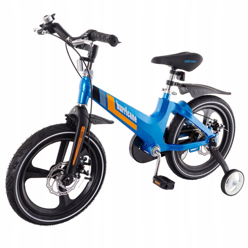 Rower dziecięcy trójkołowy dla dziecka 4-7 lat hurricane 14" blue