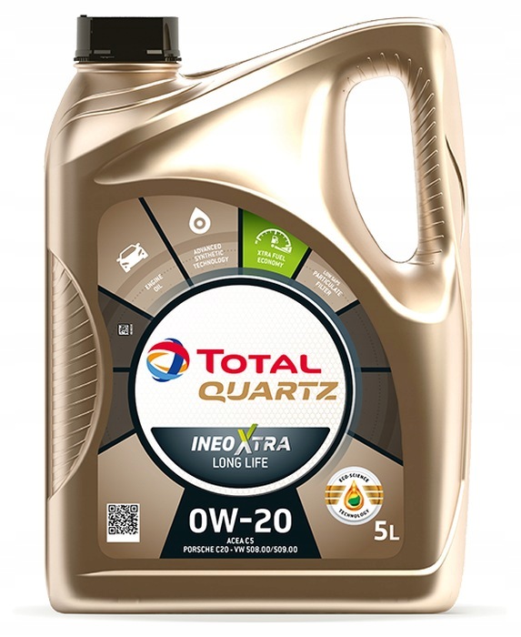 Total Quartz Ineo Xtra LL C5/C6 0W-20 5L
