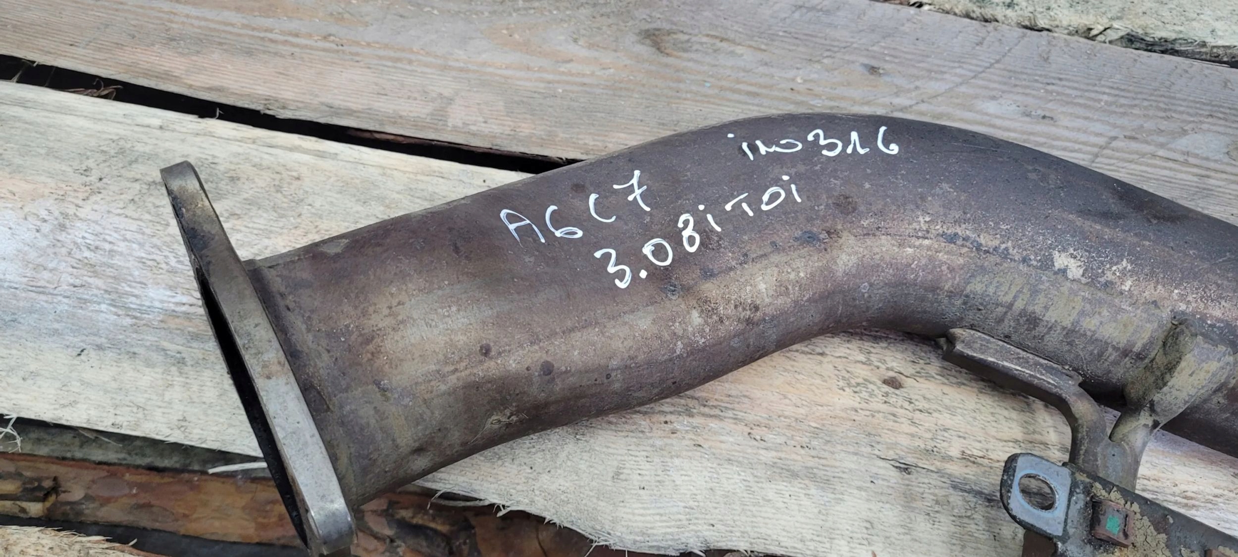 A6 C7 4G pipe ELESTYCZNA exhaust net 3.0 BITURBO A7 4G