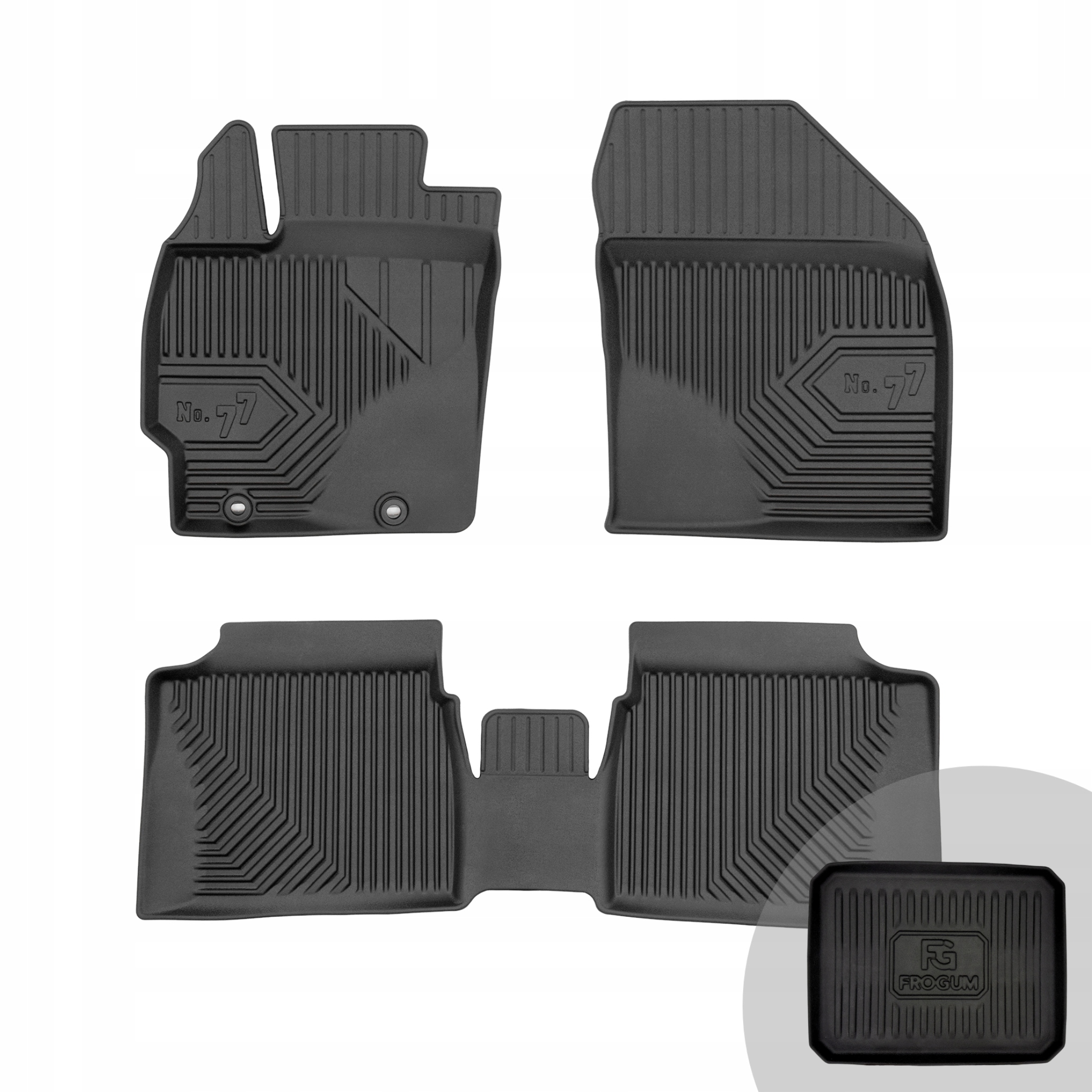 Frogum Koberce do auta pro Toyota Prius III 09-15