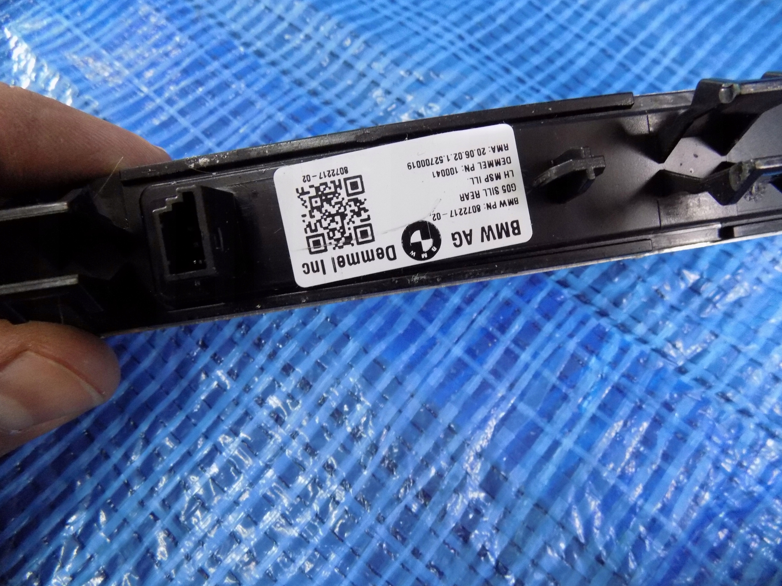 mouldings threshold moulding threshold m-packet LED BMW X5 G05 45E 20R