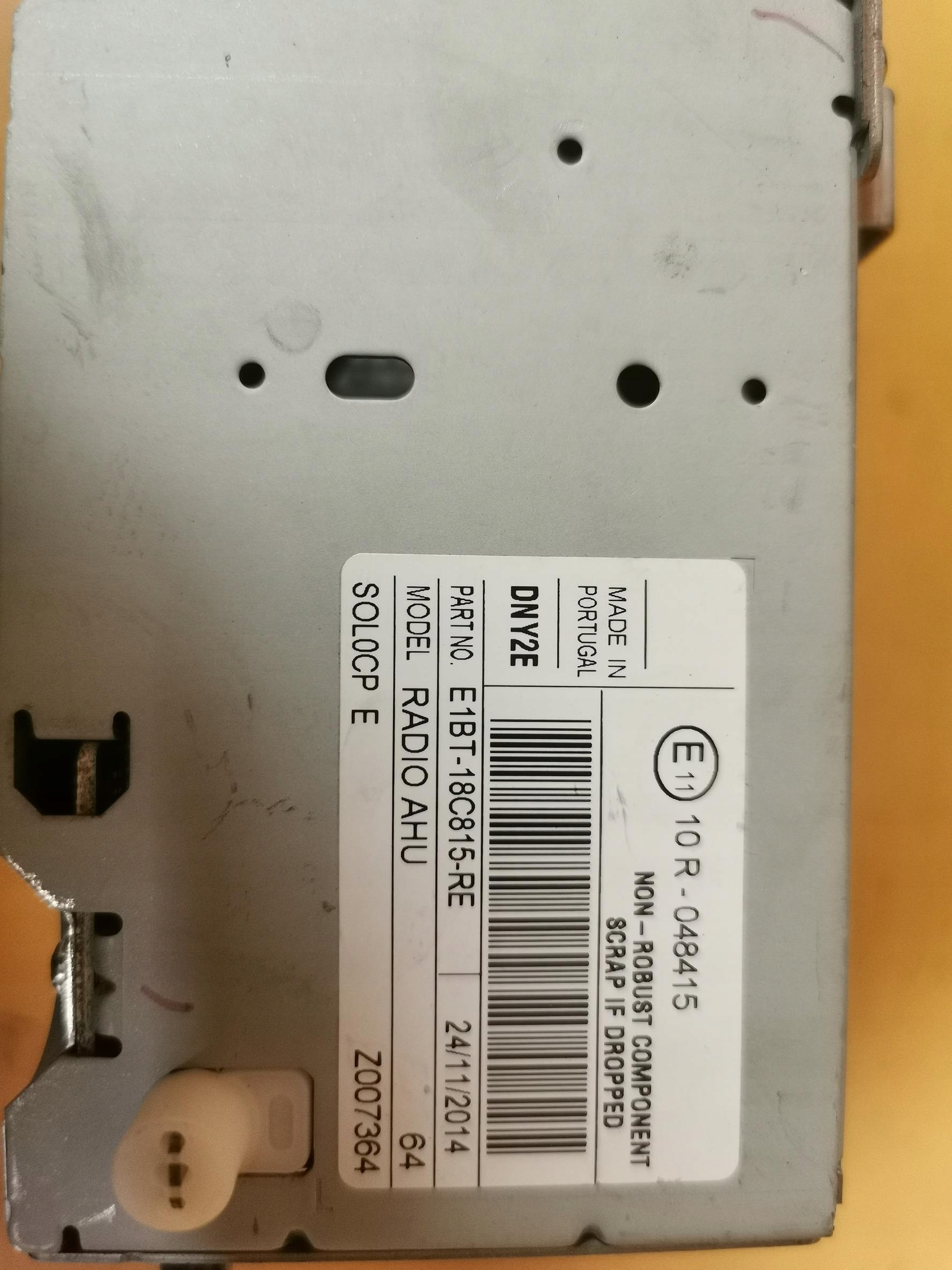 RADIO CD navigation FORD C-MAX and E1BT-18C815-RE