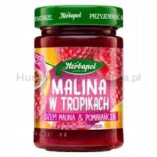 Herbapol Džem Malina v tropech & pomeranč 280 g