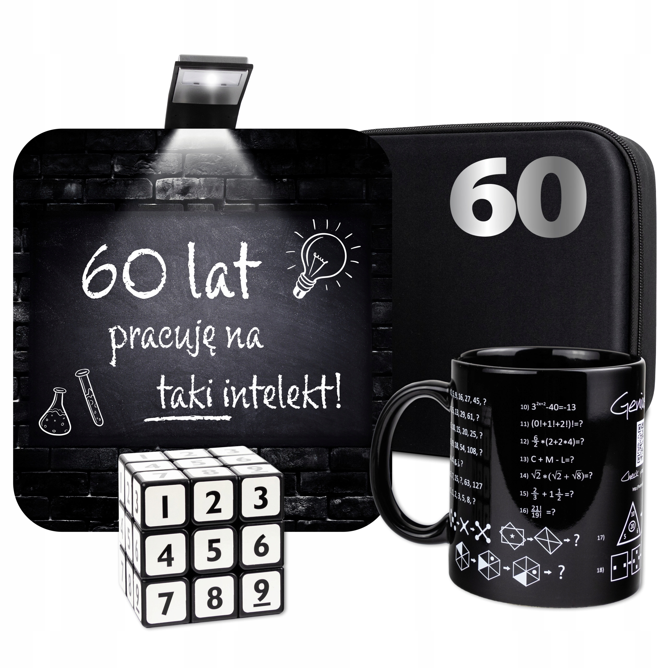 Levně Dárková Sada k 60. narozeninám génia – dárek pro 60leté dítě
