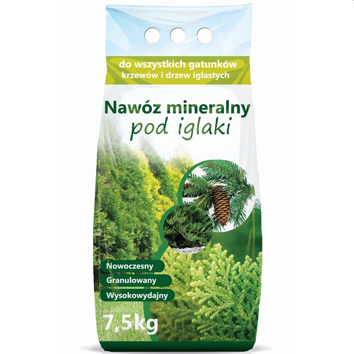 

Nawóz Pod Iglaki Krzewy Drzewka Iglaste Tuje 7,5kg