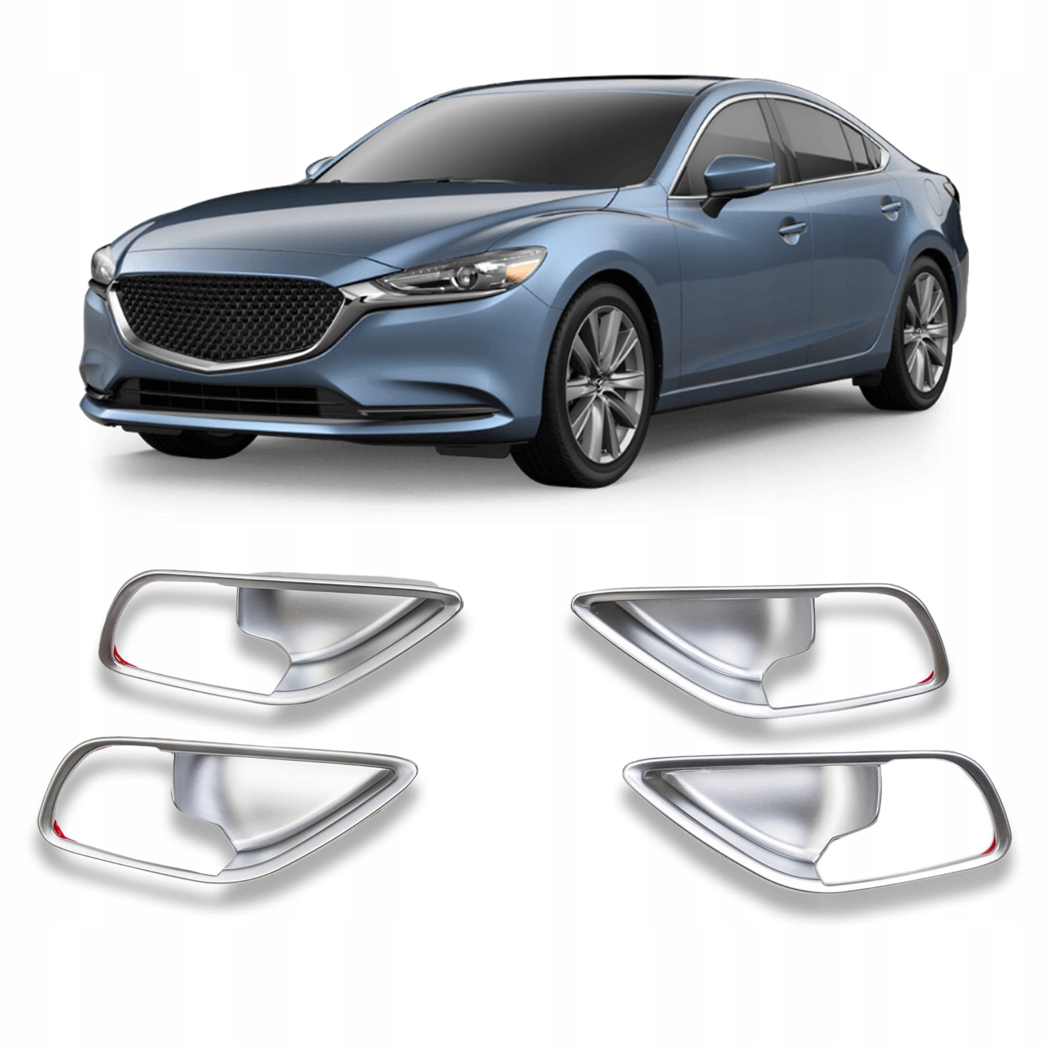MAZDA 6 GJ 18+ NAKŁADKI KLAMEK WEWNĘTRZNYCH