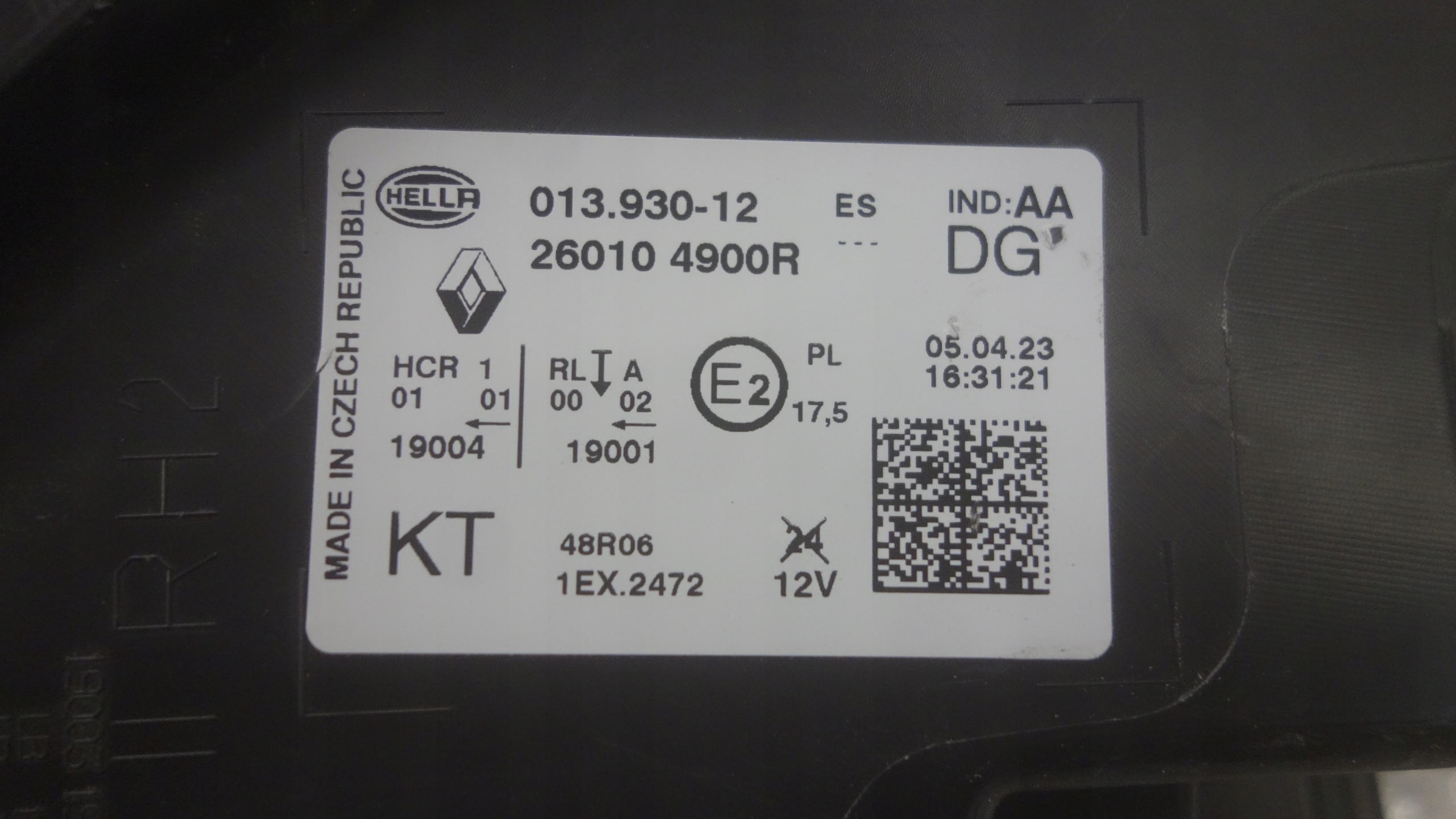 Frontscheinwerfer Renault Captur RJB 260104900R LED Rechts Headlight - Thumbnail 4
