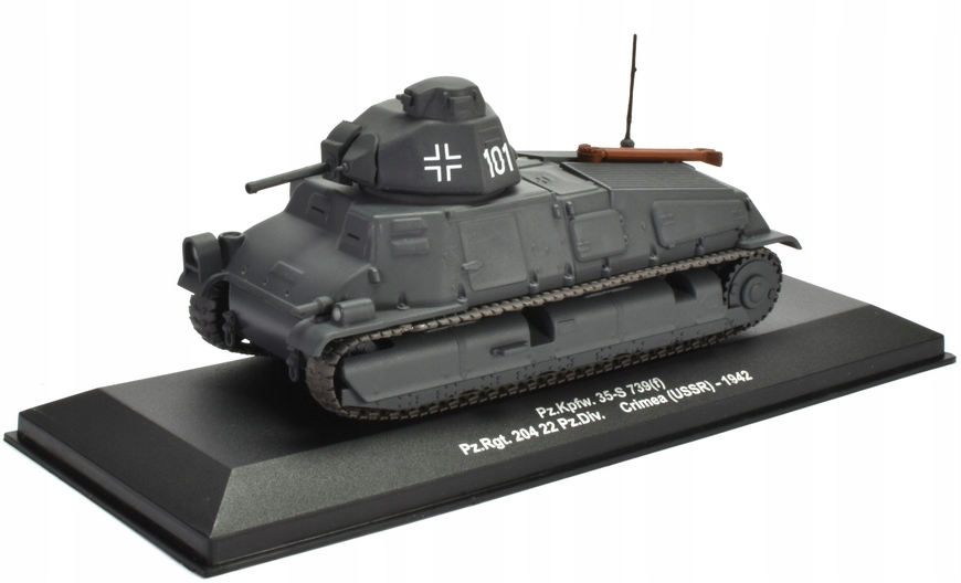 Kpfw. 35-S 739 (f) Pz. Rgt. 204 22 Pz.Div. 1942 1:43 Eaglemoss