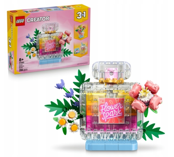 Lego(r) Creator 31383 Flakon parfému s květinovou ozdobou