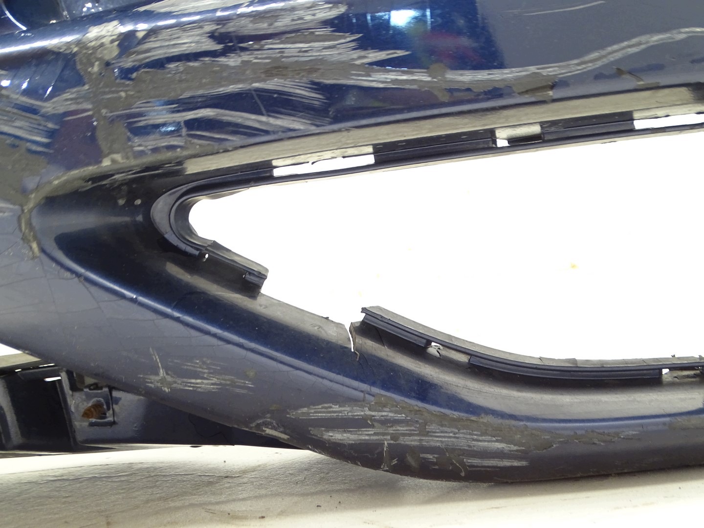 bumper front front AUDI Q7 4L LIFT S-LINE PDC washer