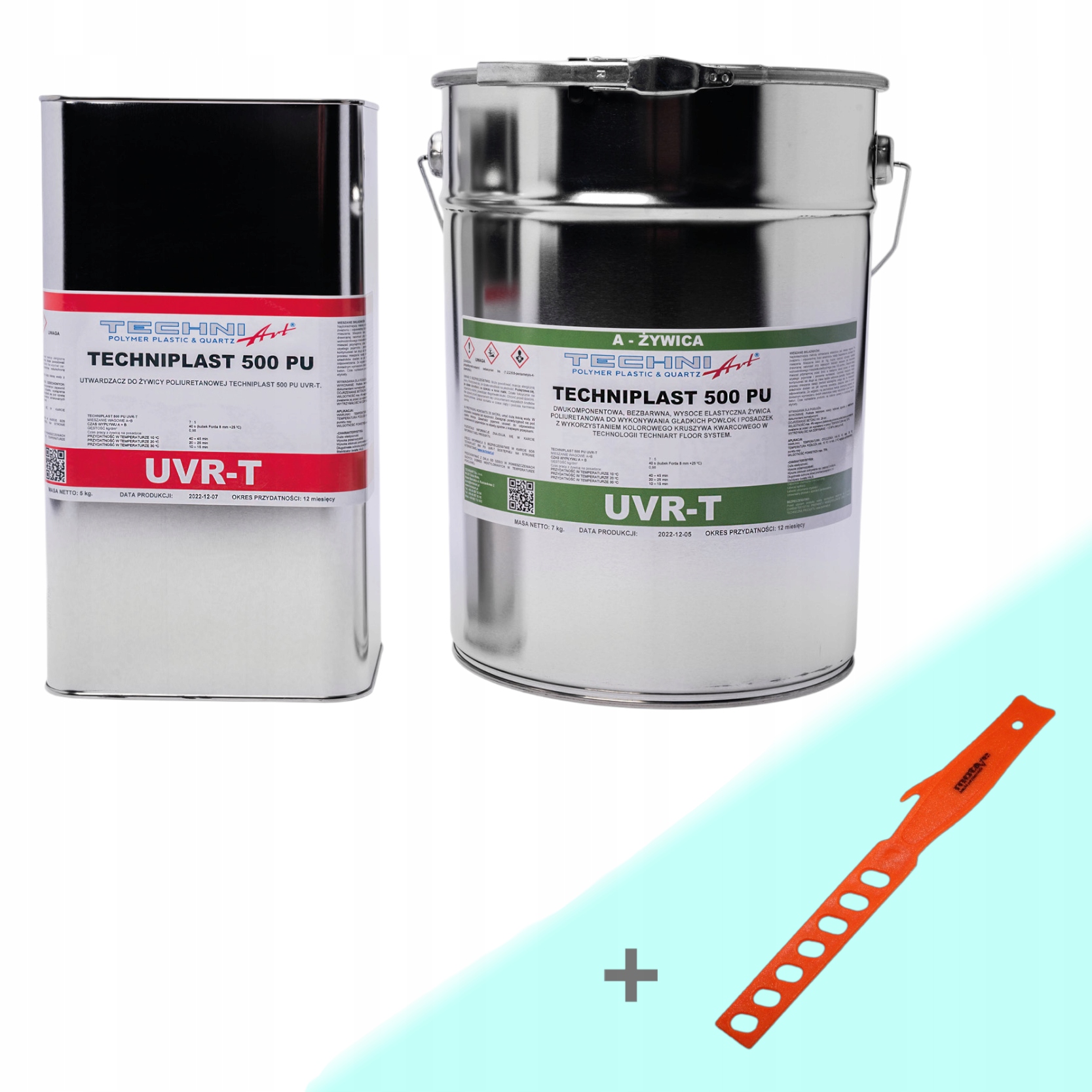 Polyuretanová pryskyřice bezbarvá kamenná koberec 12 kg