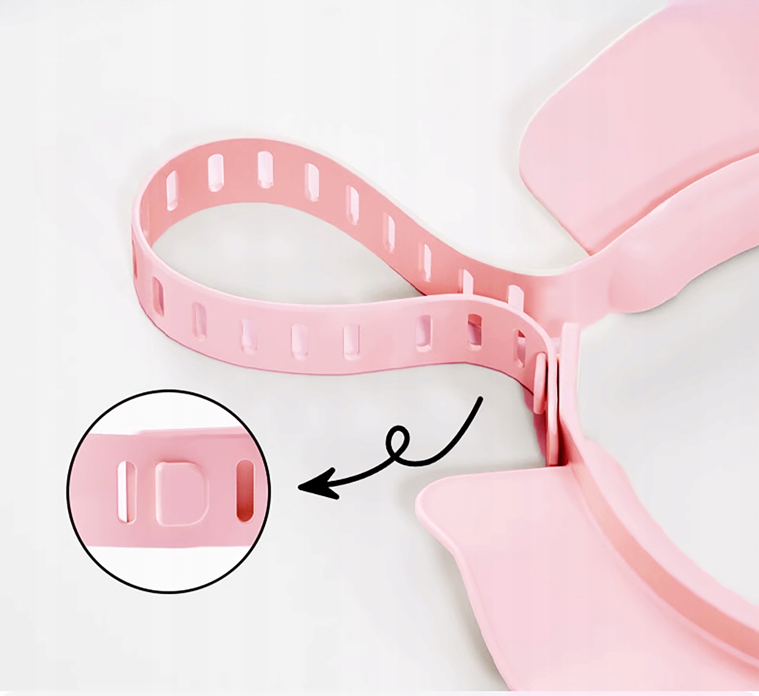 RONDO KĄPIELOWE NICEKIDS PREMIUM DASZEK DO MYCIA GŁOWY KĄPIEL DZIECI RÓŻOWY Stan opakowania oryginalne