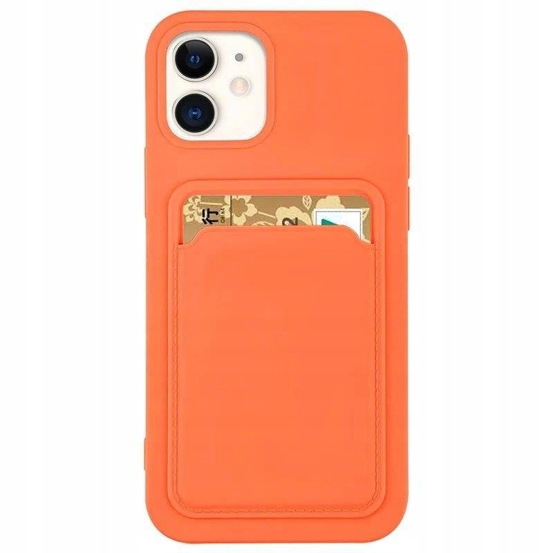 

Etui na karty do iPhone 11 Pro Pomarańczowy