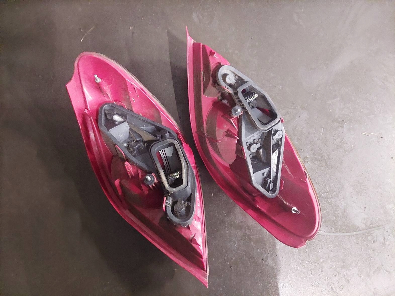 complete rear part PEUGEOT 207 CC EXLB trunk door bumper lights