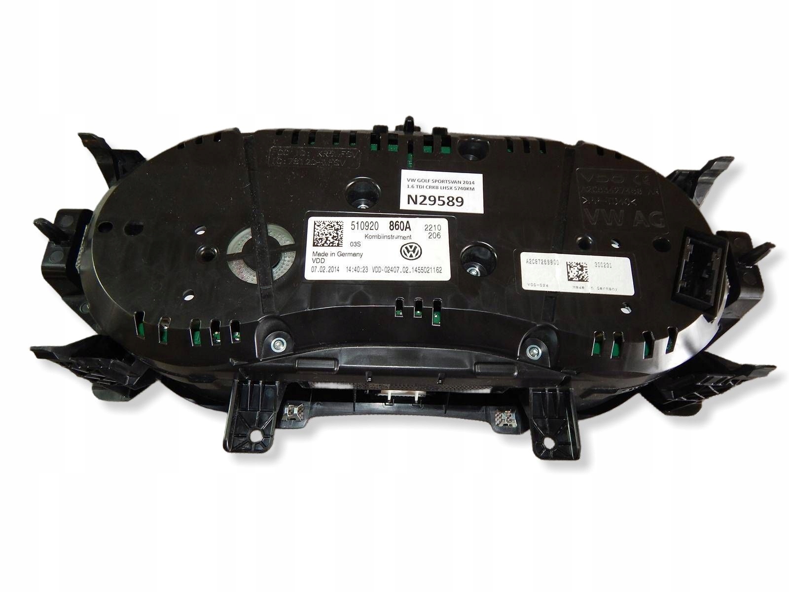 Volkswagen Golf Sportsvan dials dials 510920860A