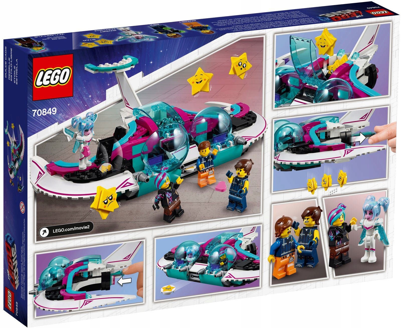 LEGO The Movie 70849 Myśliwiec Słodka Żyleta Marka LEGO