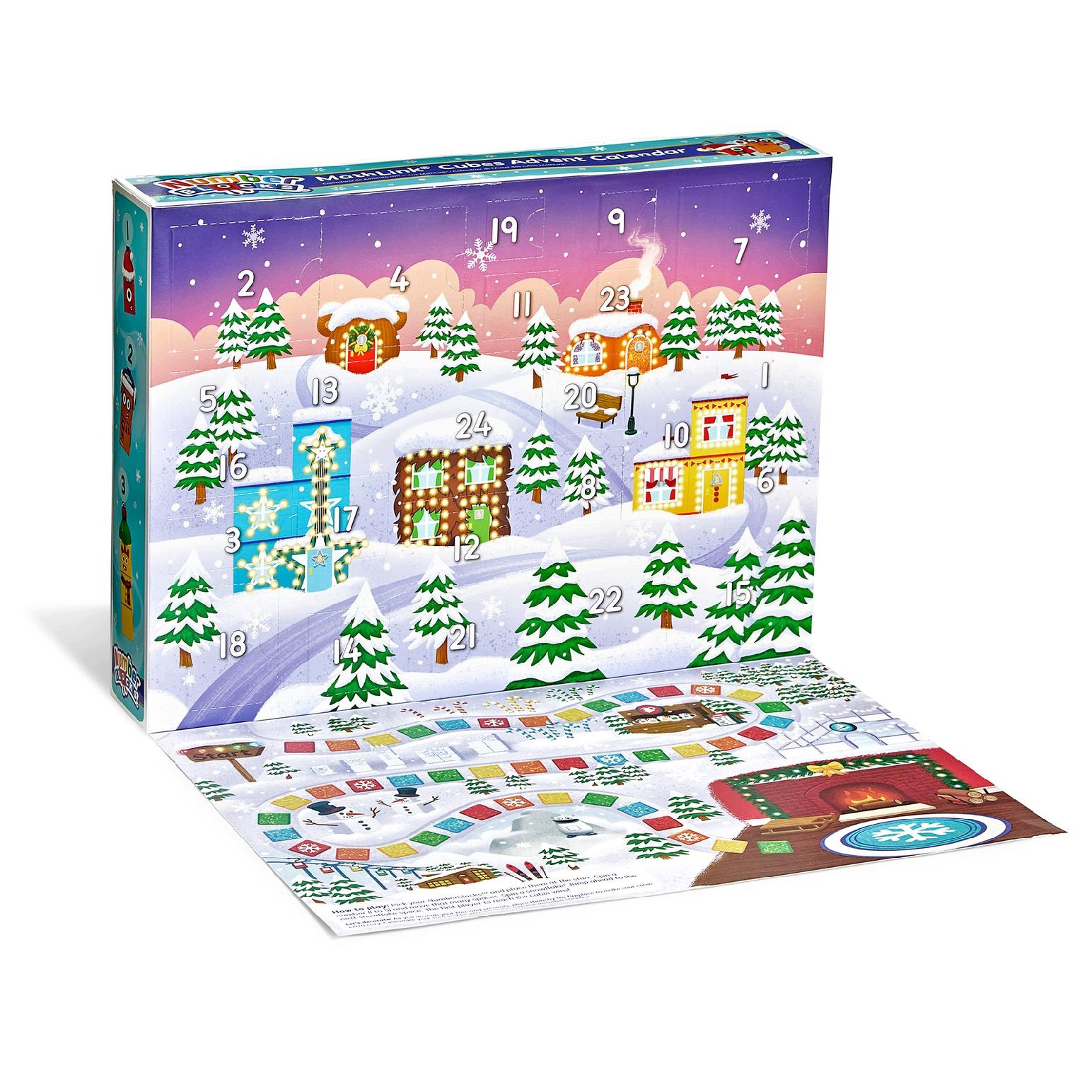 Адвент-календарь Learning Resources Numberblocks MathLink, кубики для обучения счёту, от 3 лет — фото 5