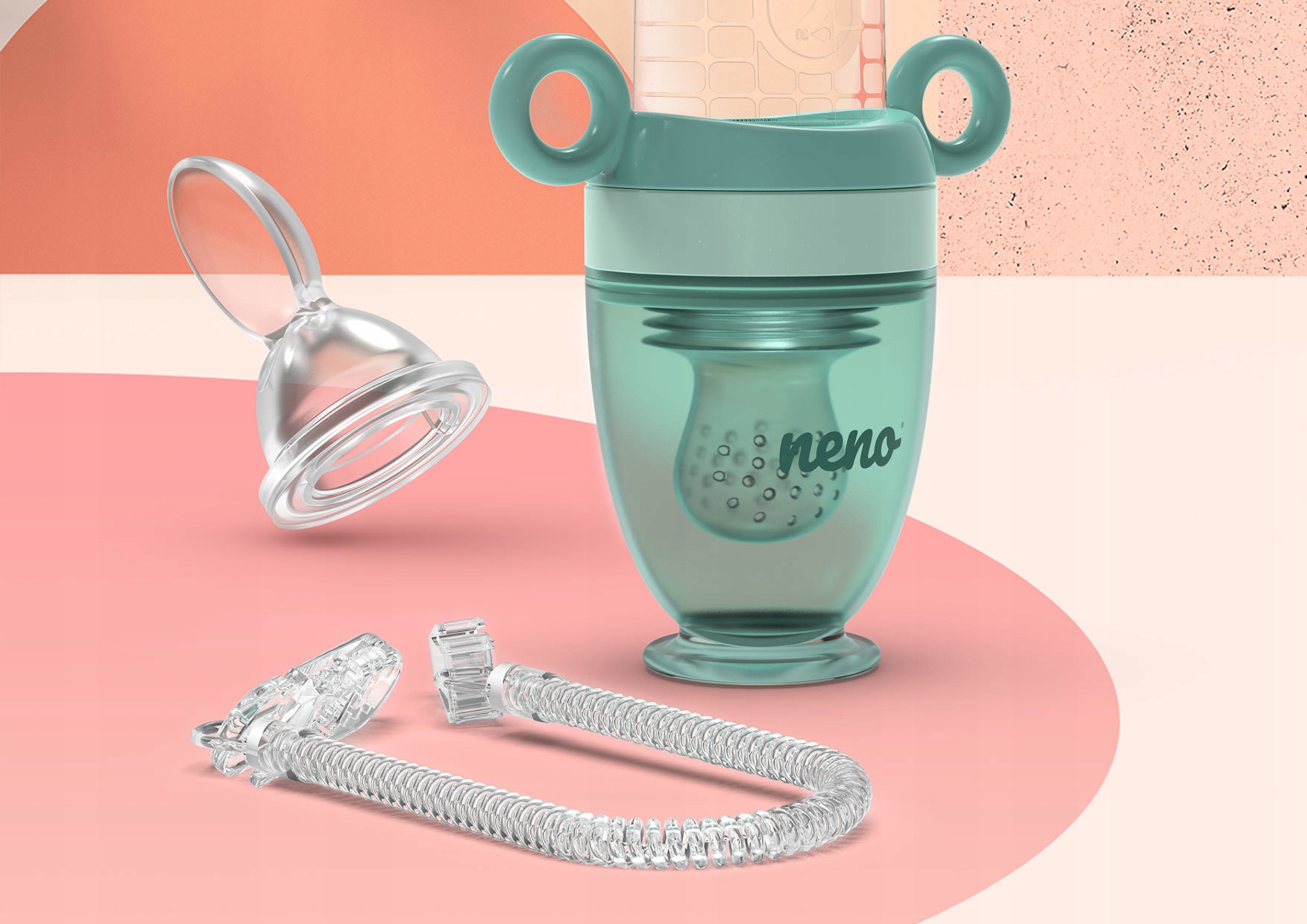 NENO GUSTO GRYZAK SMOCZEK DO PODAWANIA POKARMÓW OWOCÓW JEDZENIA Z ŁYŻECZKĄ EAN (GTIN) 5902479674698