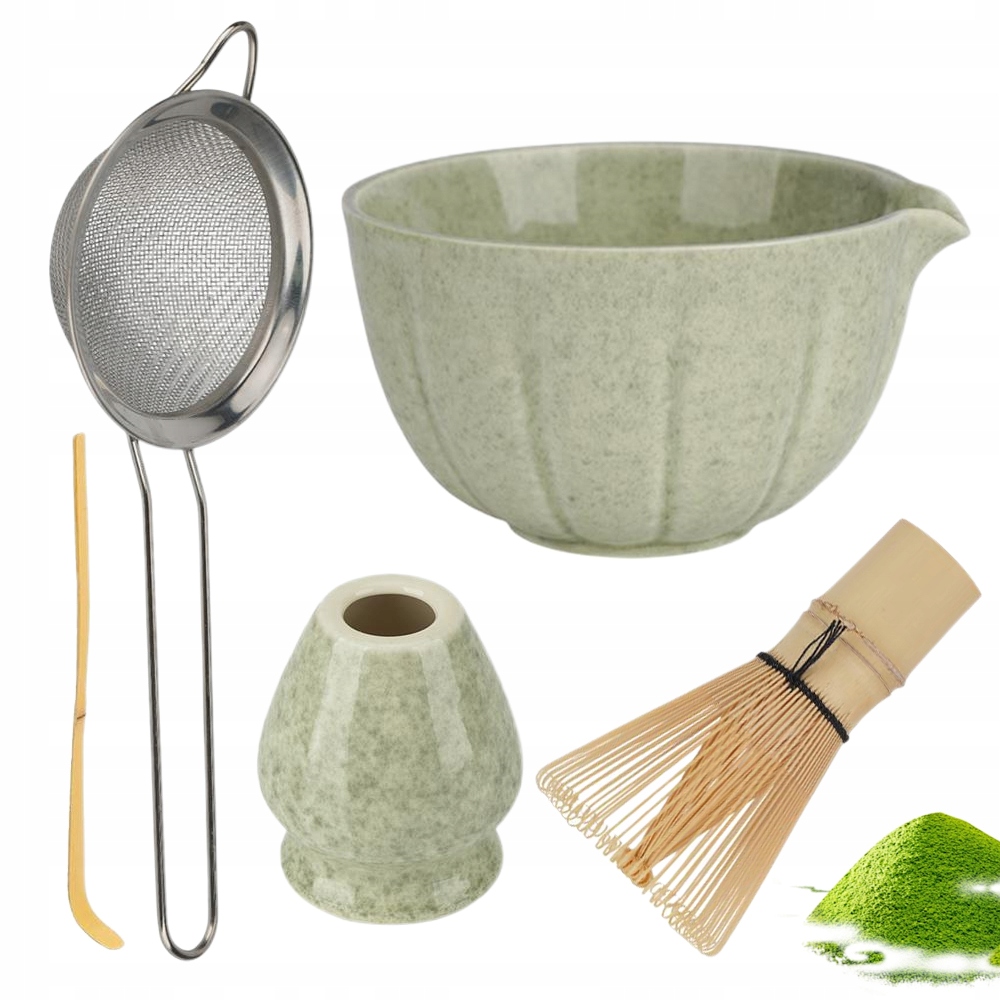 Levně Bambusová Dárková Metla Na Čaj Matchy Chashaku 5 Ks