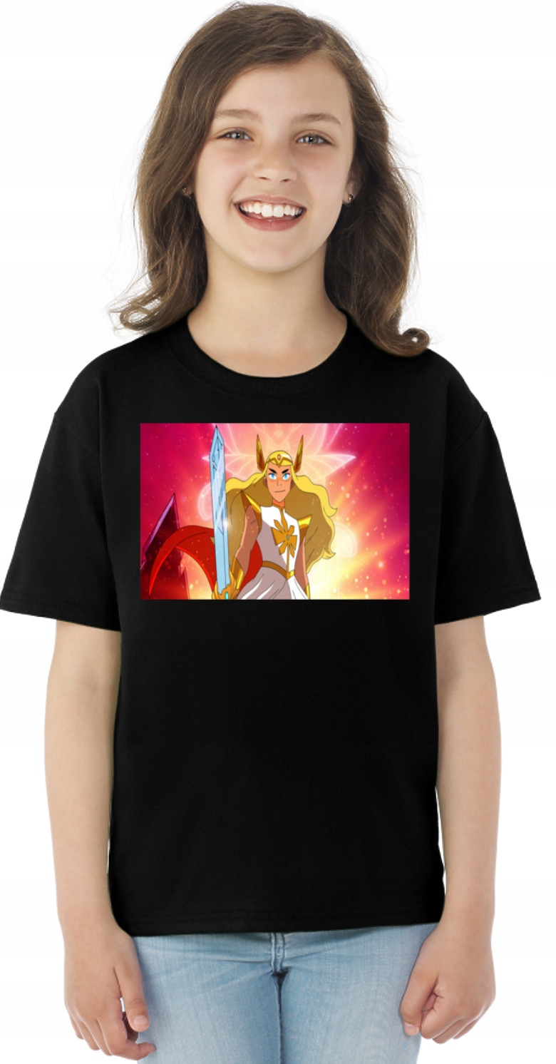 

3022 Koszulka Dziecięca She-ra 140 Czarna