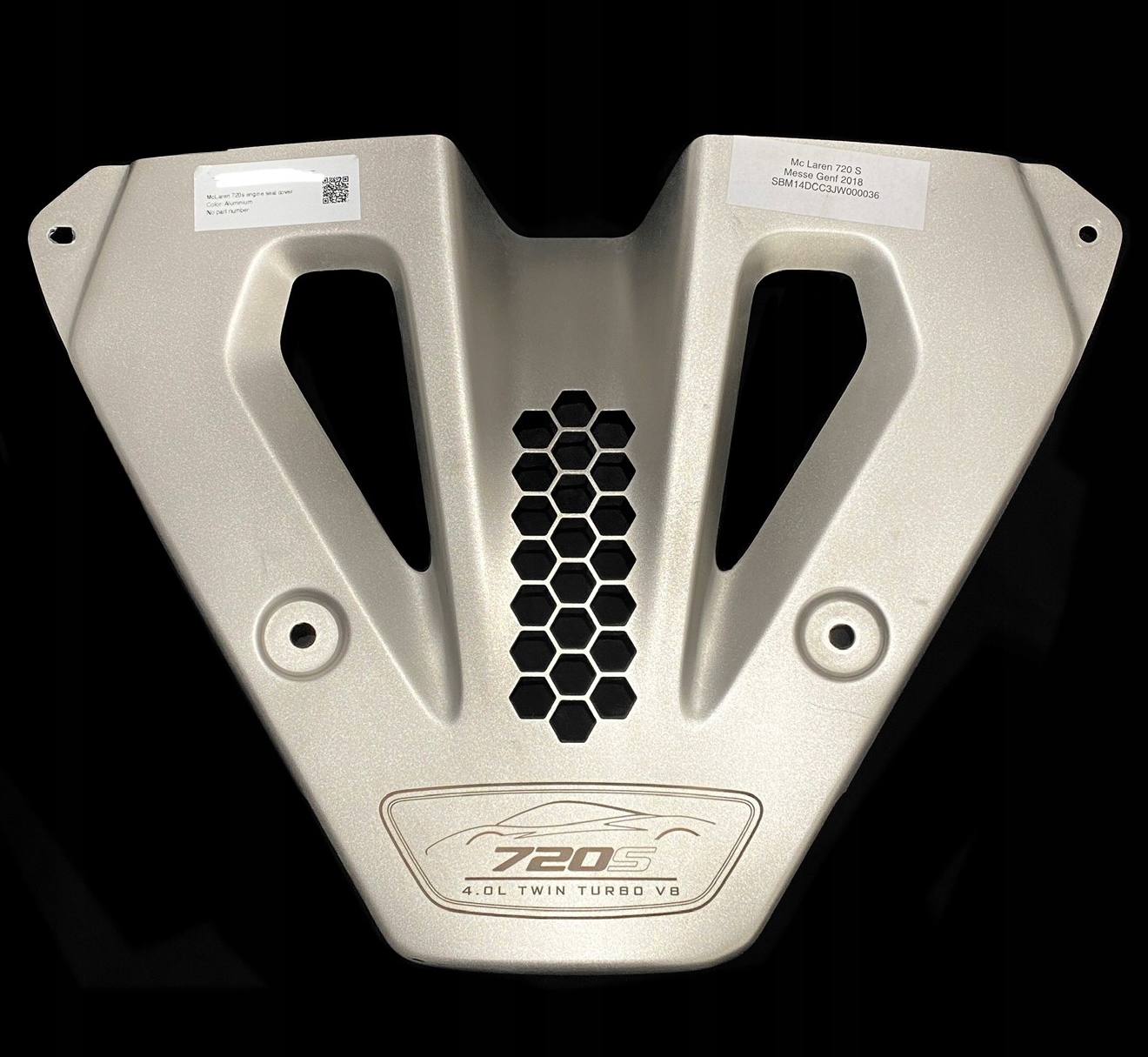 MCLAREN 720S motor cover cover engine cover