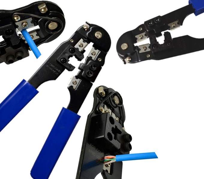 

Zaciskarka Do Wtyczek Wtyków RJ45 RJ-45 Zaciskacz