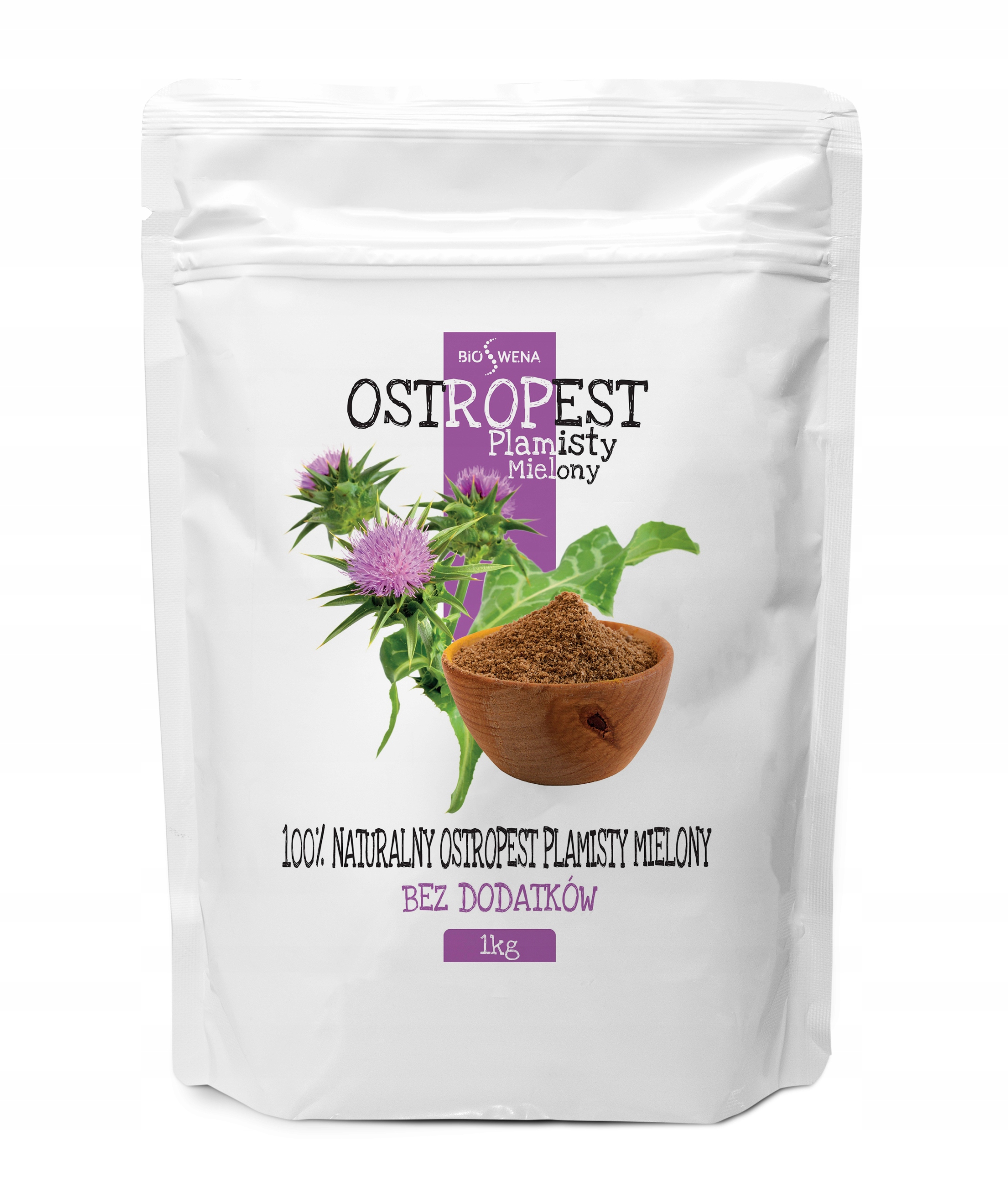 

Ostropest plamisty mielony 1kg Polski Bioswena
