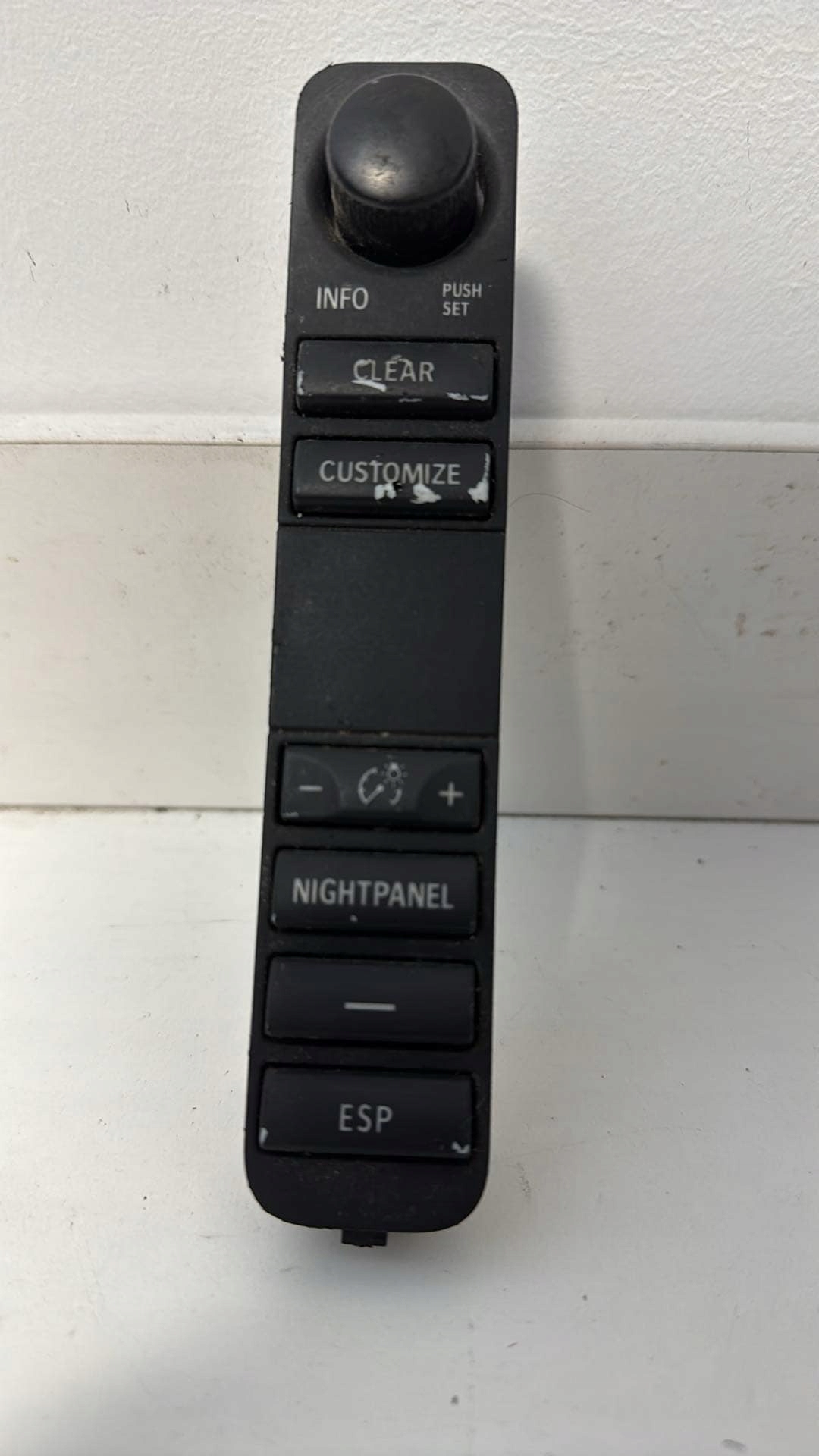 PANEL prekidači ESP TEMPOMAT SAAB 93 9-3 2002-2007 12792588 NIGHTPANEL