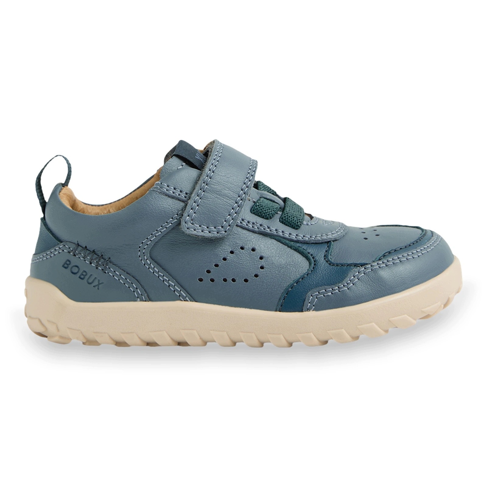 Buty barefoot skórzane lekkie dziecięce Bobux Alpha Neo Stormy Weather 24