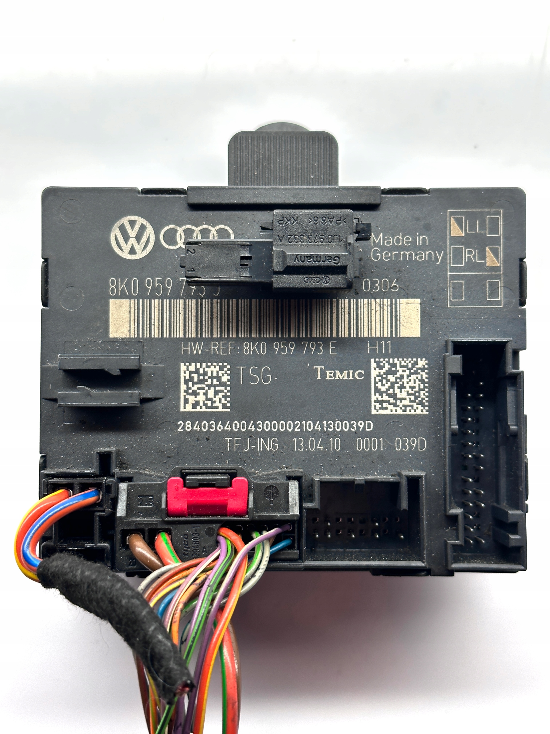 AUDI A4 S4 B8 A5 module control unit door 8K0959793J