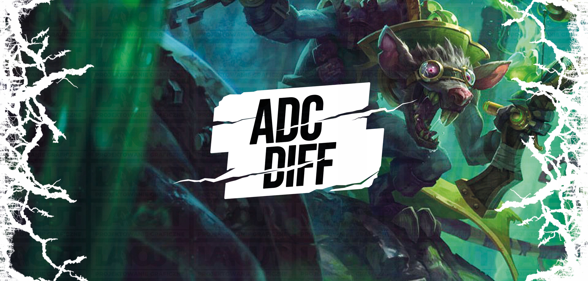 Kubek LEAGUE OF LEGENDS - ADC DIFF - TWITCH Marka inna