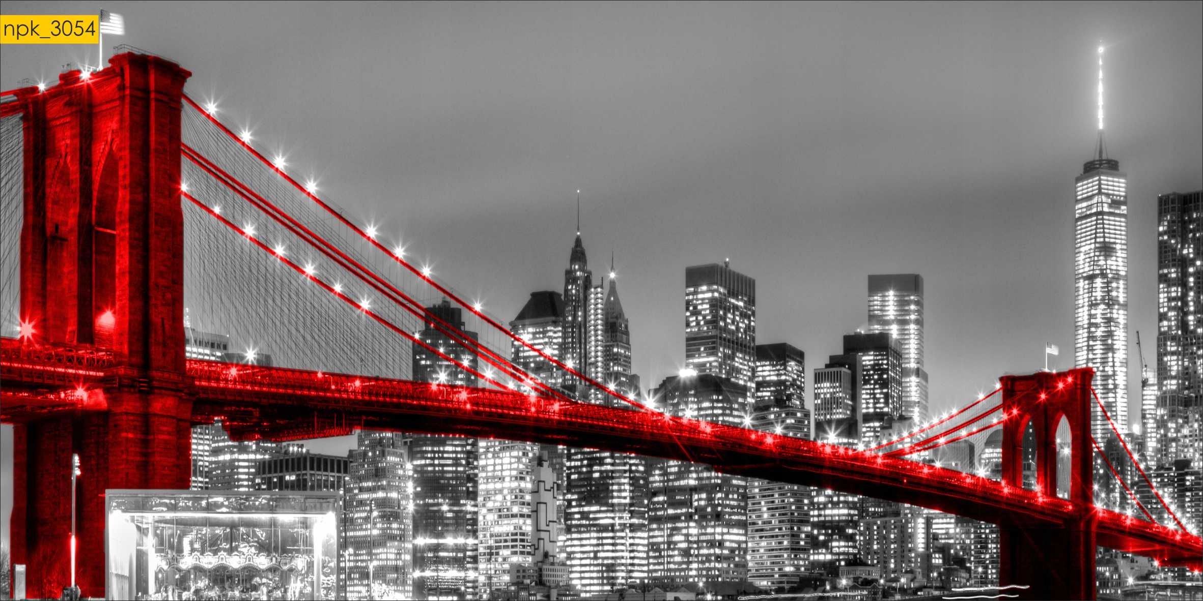 

Naklejki Do Kuchni Ściana czerwony most Laminat