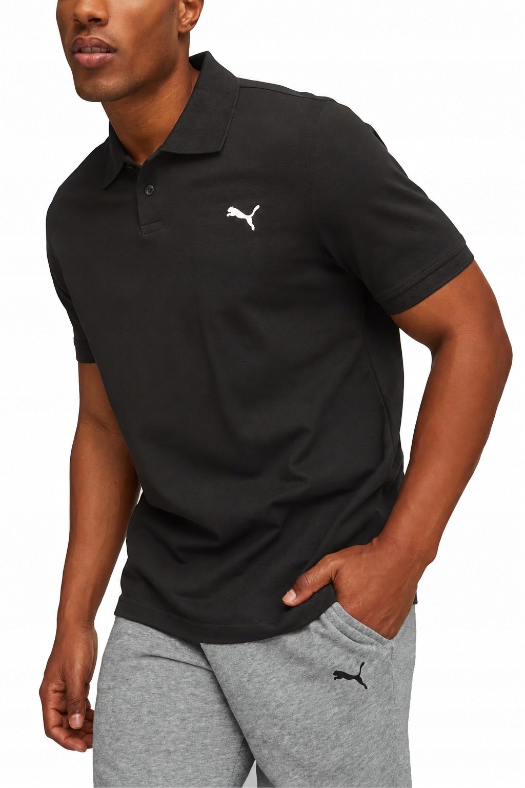 Puma Essentials Pique Polo T-shirt Koszulka Męska Sportowa Bawełniana M