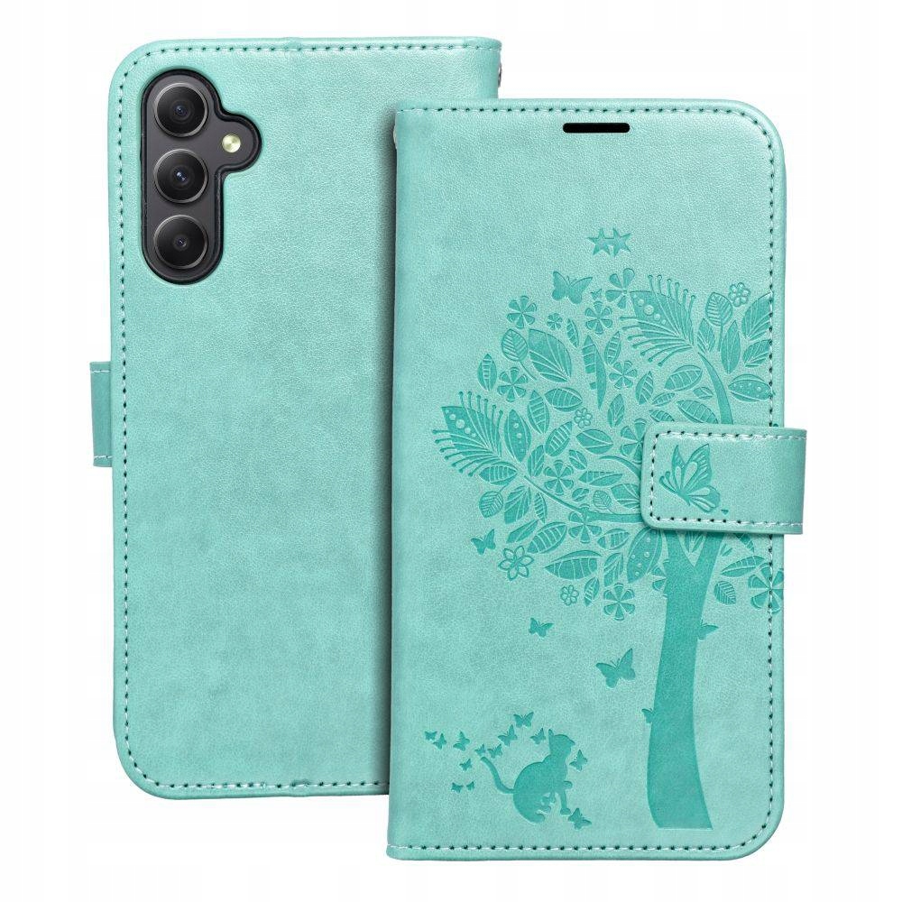Etui Mezzo Book Do Samsung A34 5G Drzewo Zielony