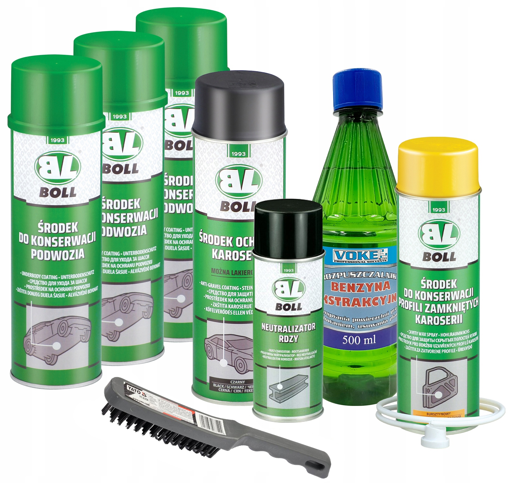 Boll Zestaw do konserwacji podwozia baranek spray