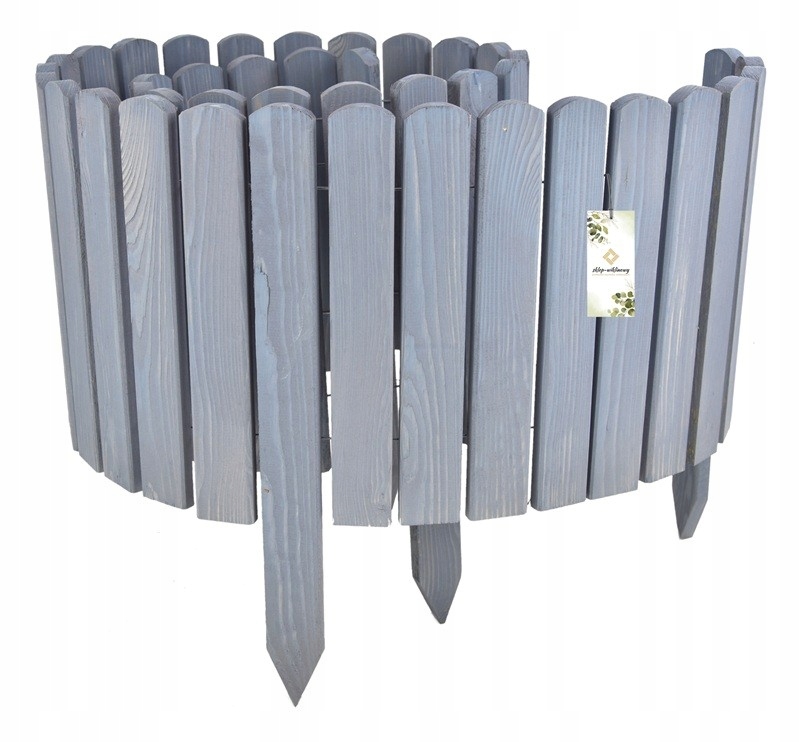 Palisáda s obrubník pro trávník H40/55 cm-2 m