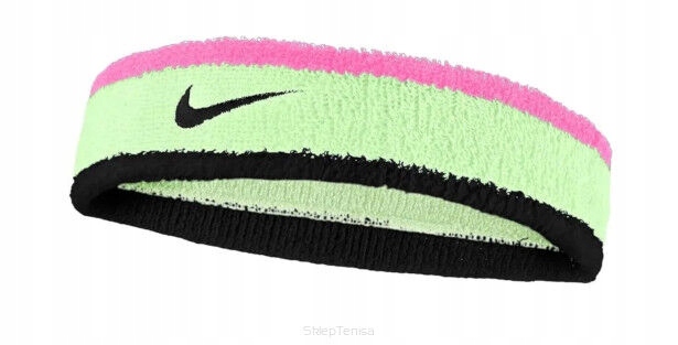 Frotka tenisowa na głowę Nike Swoosh Headband wielokolorowa