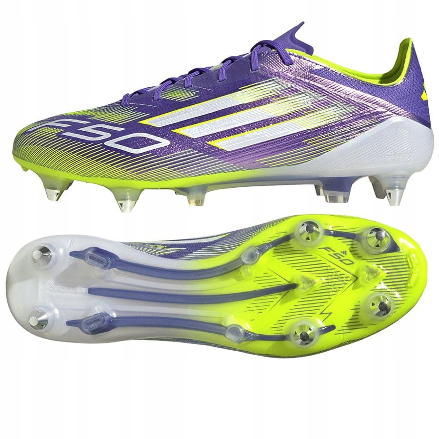 Buty adidas F50 Elite Sg JH7633 44, Fioletowy