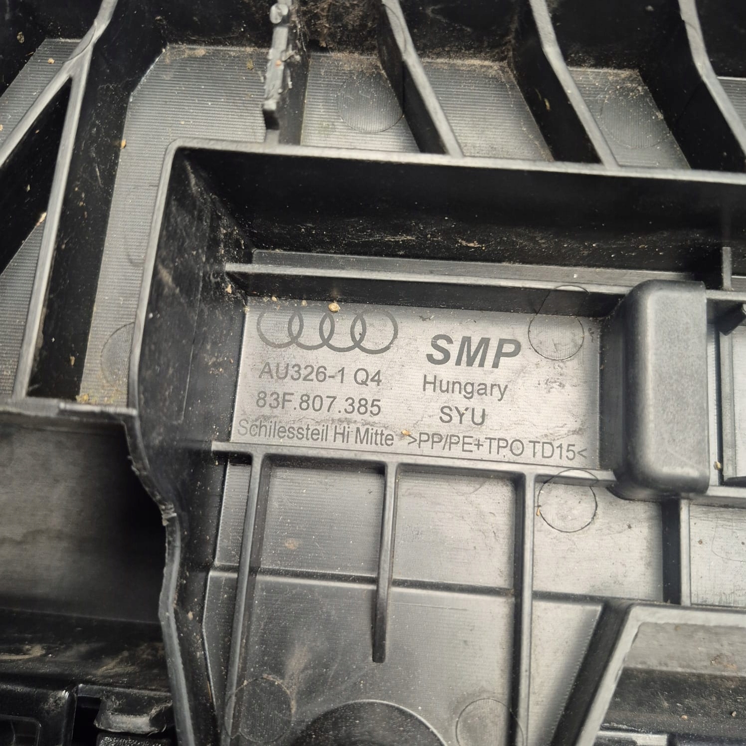 AUDI Q3 2 II 83F SPORTBACK S-LINE bumper rear part rear