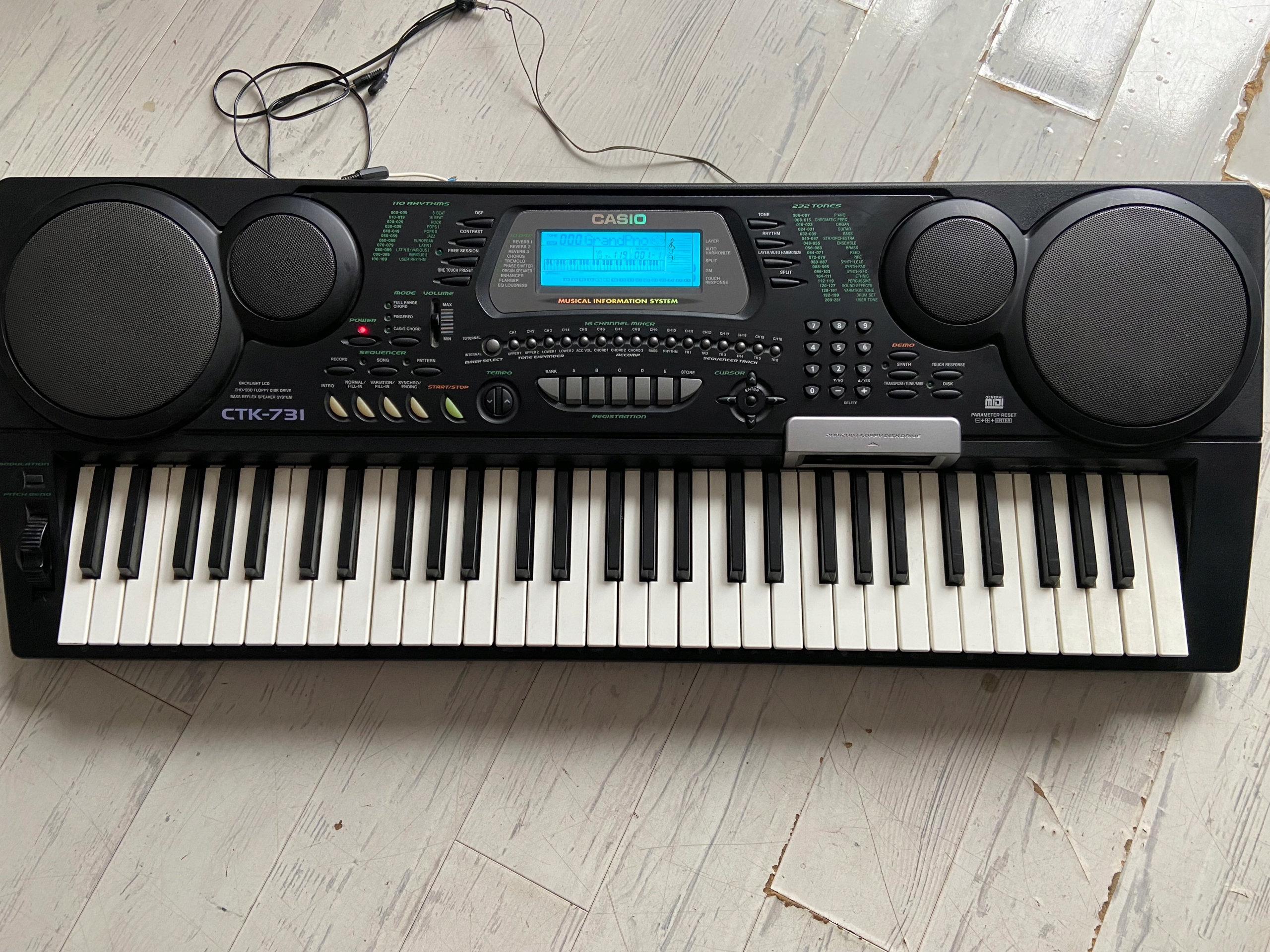電子キーボード CASIO CTK-80 電子キーボード CASIO CTK-80 - メルカリ