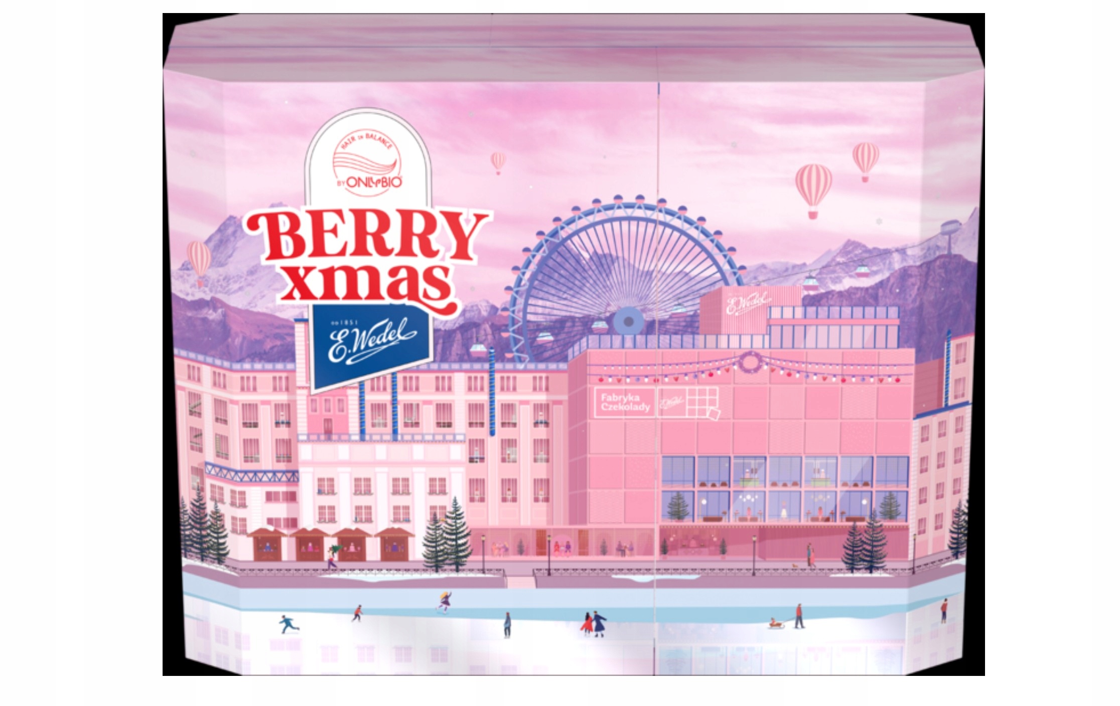 Adventný Kalendár Hair In Balance By Onlybio & E.Wedel Berry Xmas 2025