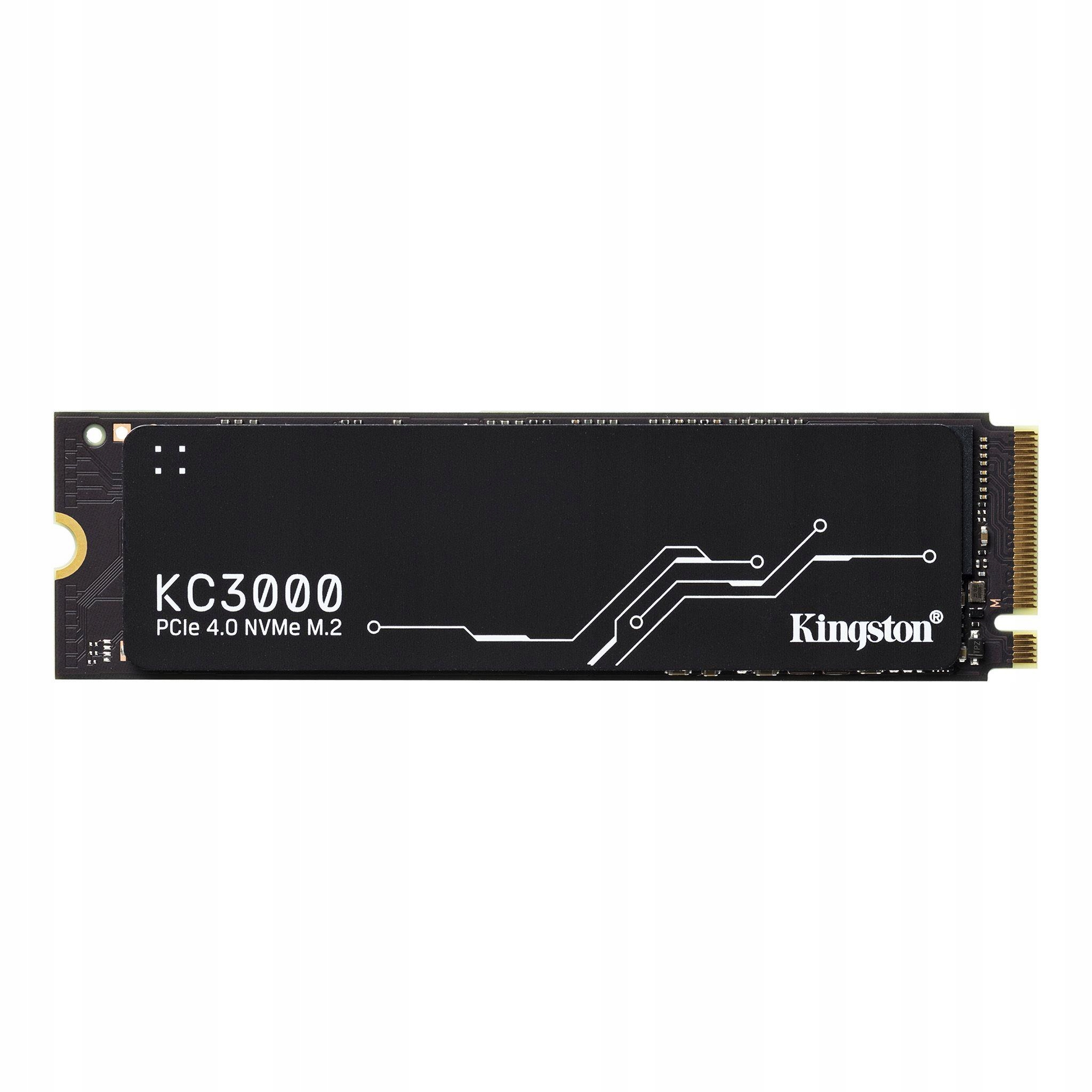 Dysk Ssd Kingston KC3000 1TB M.2 2280 PCIe Gen 4.0 x4 NVMe (7000/6000 MB/s)