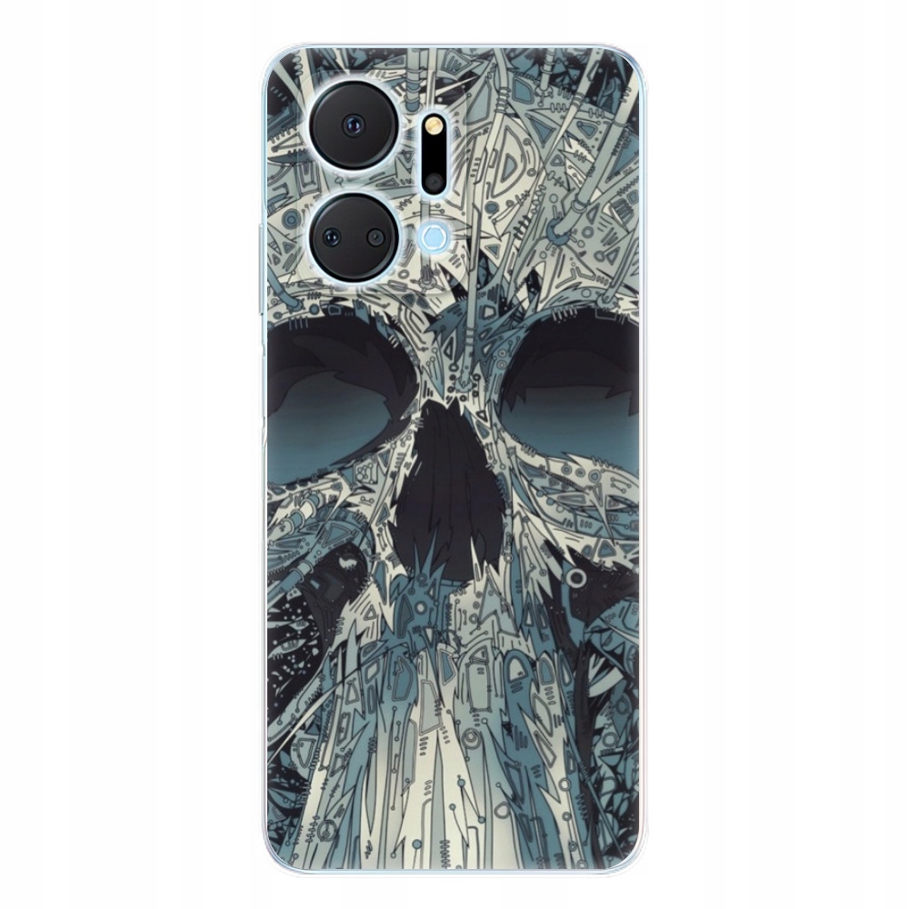 Silikonowe etui iSaprio Abstract Skull do Honor X7a