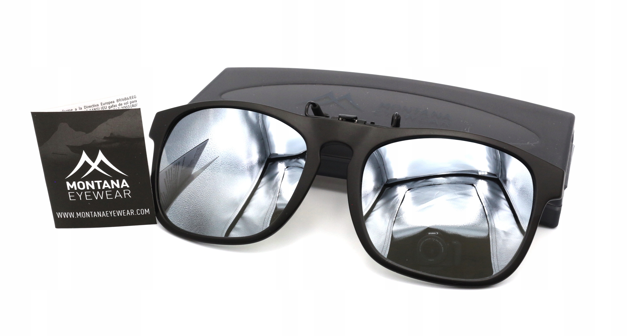 NAKŁADKI PRZECIWSŁONECZNE NA OKULARY Z POLARYZACJĄ Marka Montana