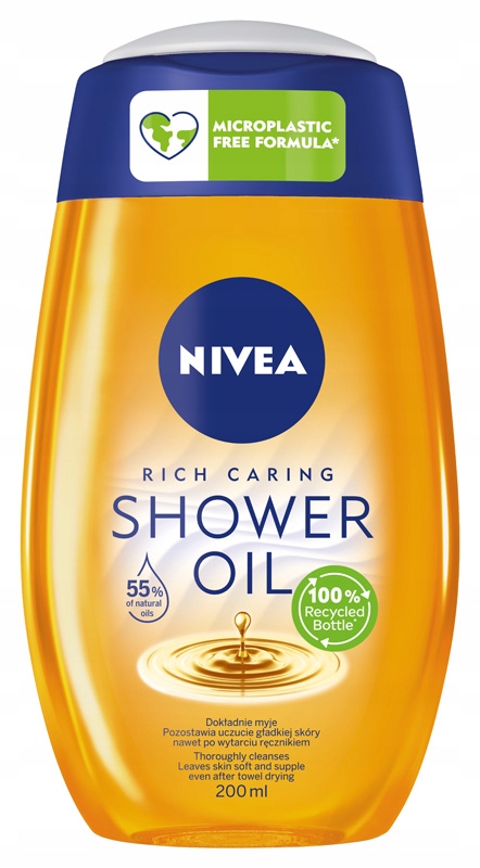 

Olejek pod prysznic Nivea Natural Oil 200ml