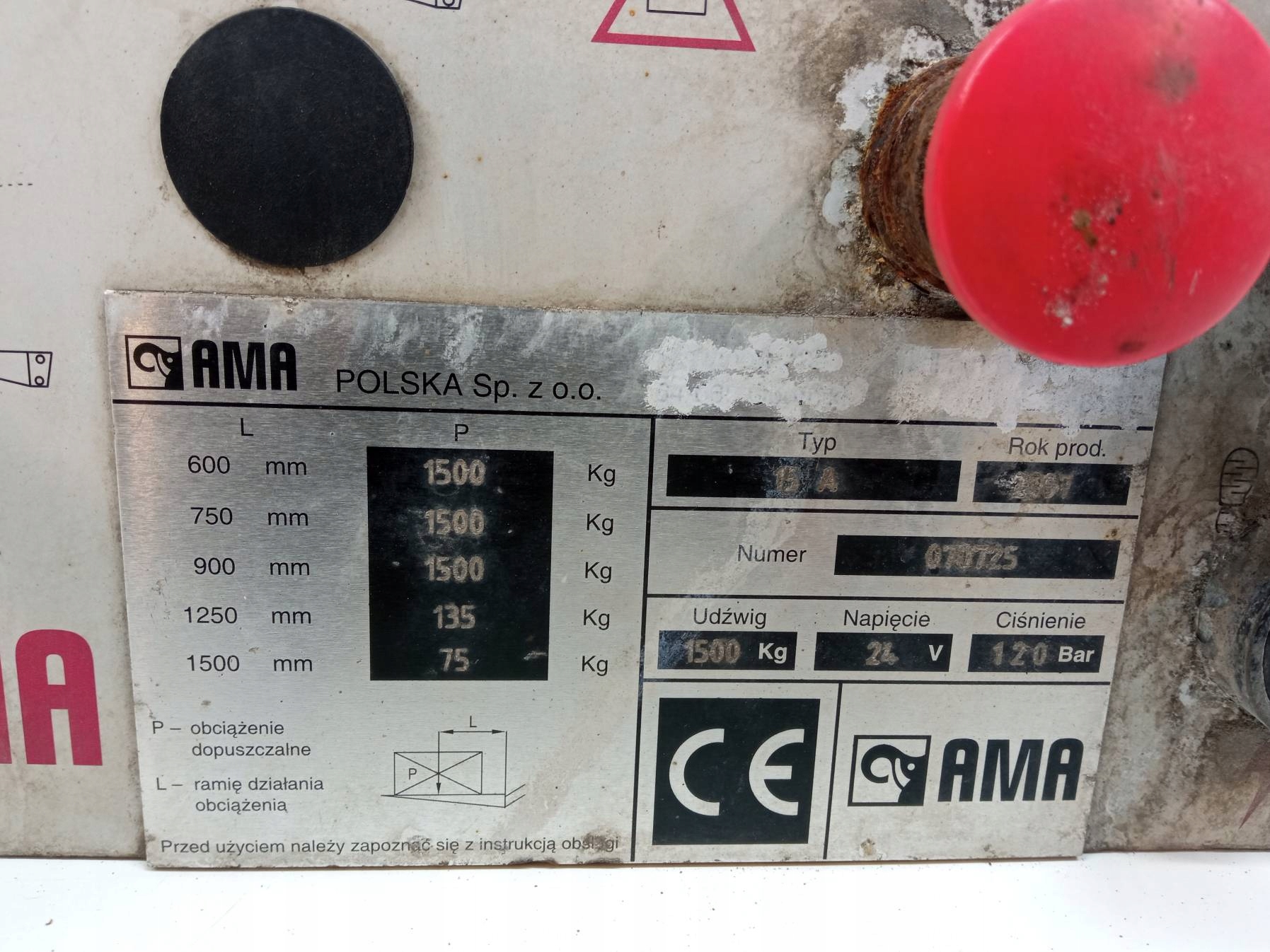 prekidač SMIECIARKA AMA Dennis Eagle Elite 2 (2003-2014)