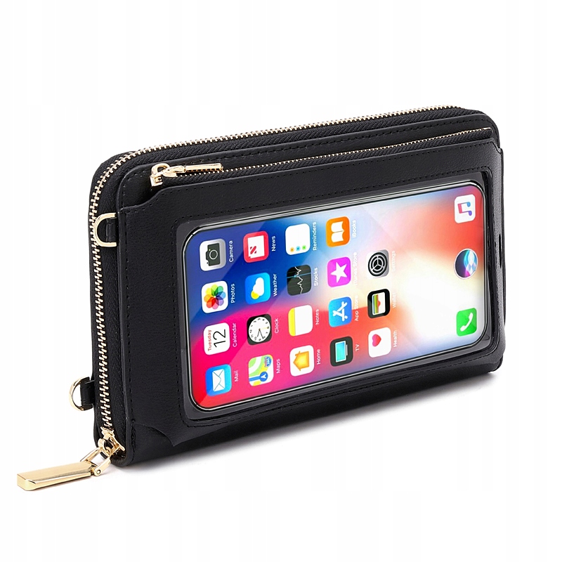 

Damska Mini Torebka na telefon Listonoszka Portfel