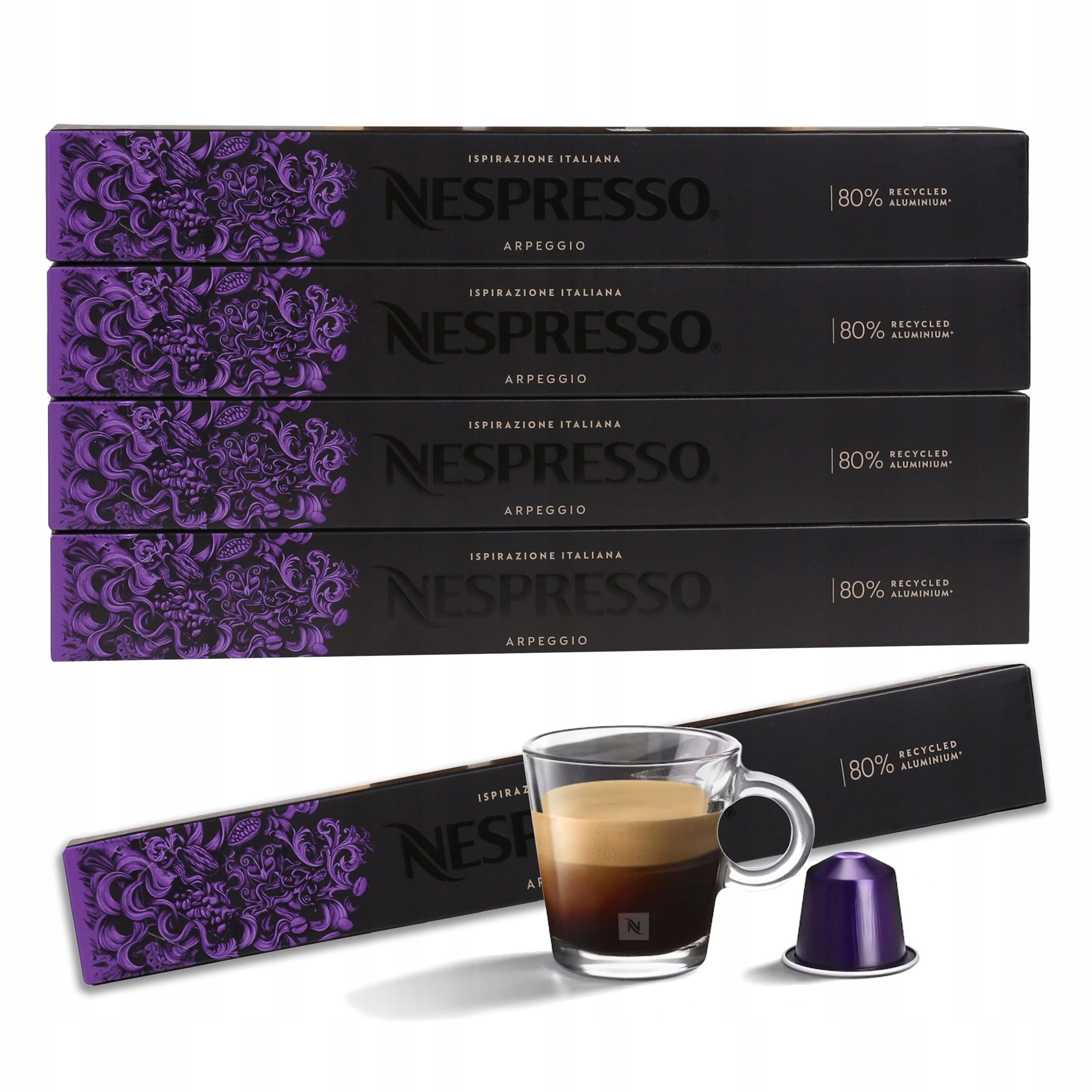 Levně Káva v kapslích s příchutí Ispirazione Firenze Arpeggio Nespresso 50 kapslí